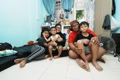 sara hidup keluarga, tauhu bergedel