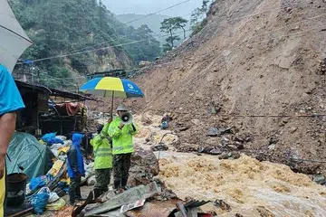 banjir, tanah runtuh, Filipina