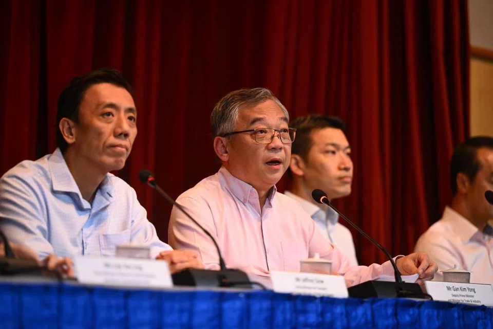 Sert, gan kim yong, ekonomi Singapura