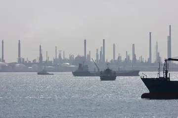 Penguasa Kelautan dan Pelabuhan Singapura (MPA) berkata perlanggaran itu berlaku sekitar 4.15 pagi di perairan luar Kepulauan Selatan pada 27 Mac, 