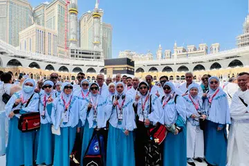 UTAMAKAN YANG TERBAIK: Menganggap jemaah sebagai keluarga, Hahnemann Travel & Tours selalu mengutamakan pengendalian pengurusan yang mantap dan keselesaan jemaah.