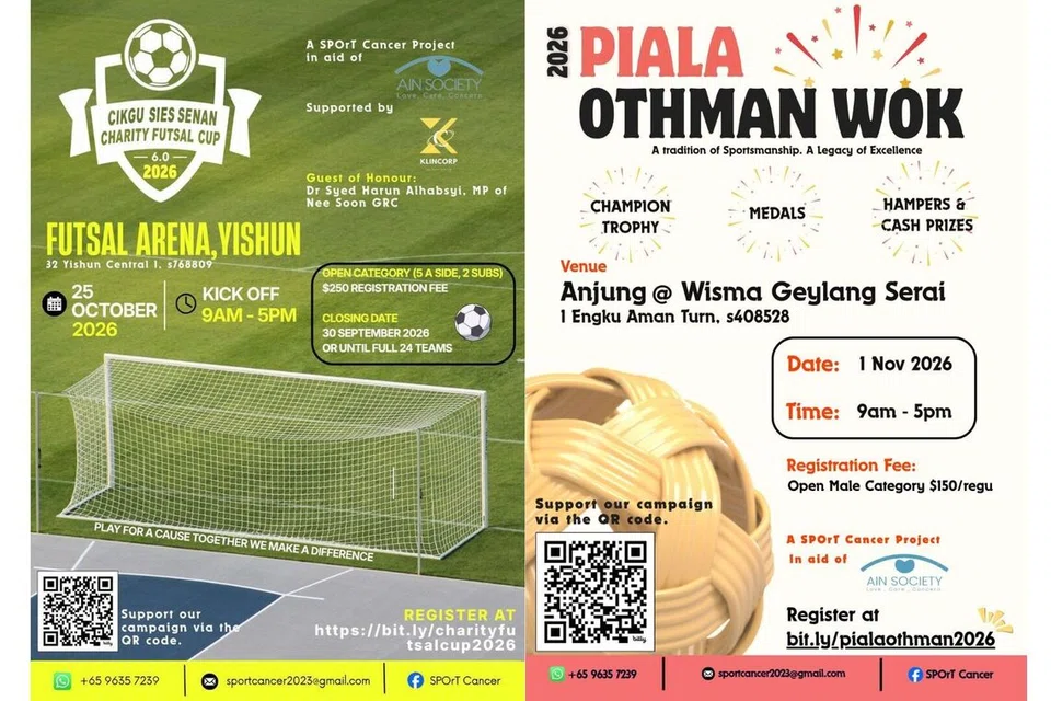 Selain meningkatkan kesedaran tentang barah, pertandingan yang dianjurkan SPOrT Cancer Project turut bertujuan mengeratkan masyarakat dan menggalakkan gaya hidup aktif. Antara acara akan datang ialah Cikgu Sies Senan Charity Futsal Cup dan Piala Othman Wok.