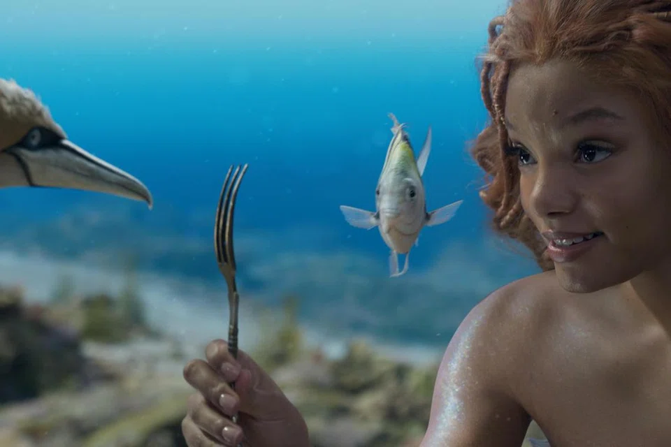 PAPAR LAUTAN INDAH: The Little Mermaid menampakkan kreativiti karyawan filem dalam menghasilkan kisah fantasi dasar lautan yang sarat dengan nilai kemanusiaan.
