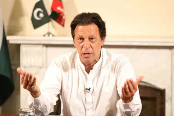 MAHU PULIHKAN HUBUNGAN: Perdana Menteri India, Encik Narendra Modi, menelefon Encik Imran Khan (gambar atas) kelmarin untuk mengucapkan tahniah kepada beliau di atas kemenangan partinya dalam pilihan raya umum Pakistan. - Foto AFP