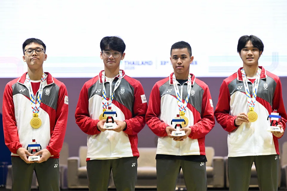 sukan sea 2025, lawan pedang, singapura