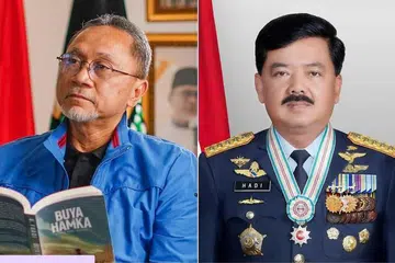 Encik Zulkifli Hasan (kiri) dilantik sebagai menteri perdagangan, dan bekas komander angkatan tentera Hadi Tjahjanto sebagai menteri baru bagi hal ehwal pertanian dan perancangan ruang. - Foto ZULKIFLI HASAN/FACEBOOK, HADI TJAHJANTO/FACEBOOK