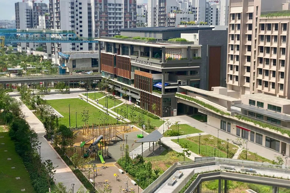 Pusat Kejiranan Plantation Plaza, yang menyediakan penduduk Tengah dengan pelbagai kemudahan, dijangka siap pada Disember 2024.