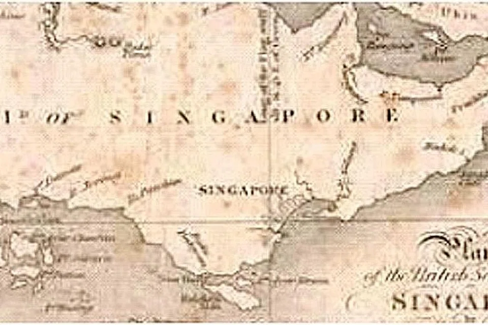 BEDOK SUDAH ADA DALAM PETA SEAWAL SEAWAL 1820: Inilah peta lukisan Kapten Franklin daripada Syarikat Hindia Timur Inggeris yang menunjukkan lokasi "Badok S." (Sungai Bedok), "Large Red Cliff" (Tanah Merah Besar) and "Small Red Cliff" (Tanah Merah Kechil). Malah, sehelai lagi peta oleh pelukis peta Manuel Godinho de Eredia, yang berketurunan Portugis, menunjukkan nama 'Sunebodo' atau Sungai Bedok pada peta yang bertarikh 1604. - Gambar oleh SARAFIAN SALLEH