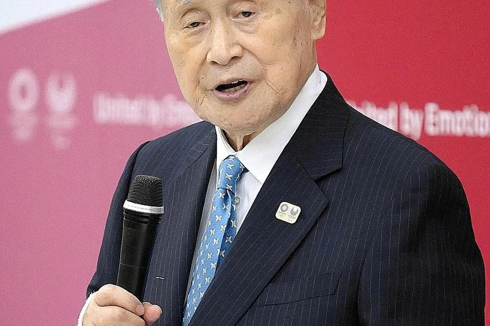 LETAK JAWATAN: Bekas presiden Yoshiro Mori terpaksa meletak jawatan selepas mengutarakan hujah yang dianggap menindas dan menghina wanita. - Foto EPA-EFE