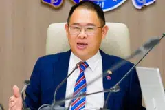 Pengerusi Jawatankuasa Kesihatan dan Alam Sekitar Johor, Encik Ling Tian Soon.