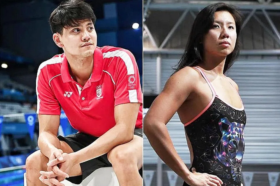 AMBIL DADAH: Perenang negara Joseph Schooling dan Amanda Lim kedua-duanya didapati mengambil dadah terkawal. - Foto fail