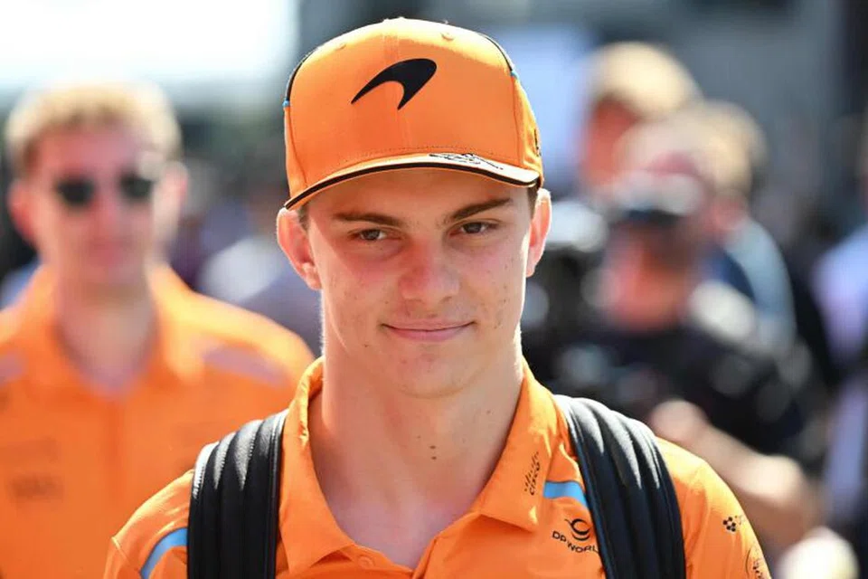 Pemandu McLaren Mercedes, Oscar Piastri.