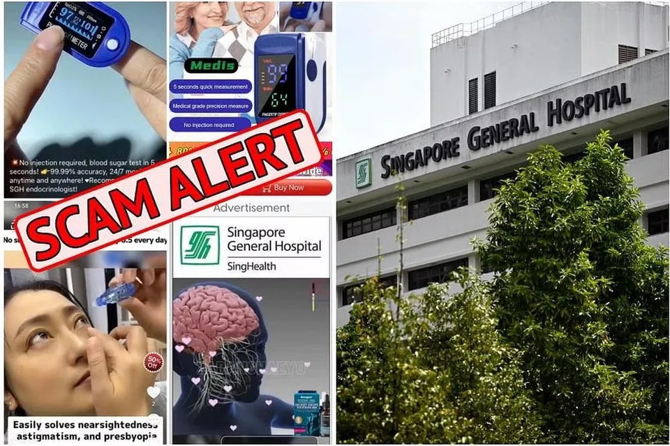 SGH menyatakan ia dimaklumkan mengenai iklan di beberapa wadah media sosial yang menggunakan logonya untuk memasarkan beberapa produk kesihatan.