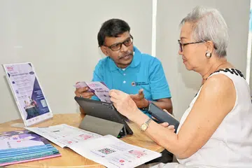 SM Syed Ali, teknologi warga emas, duta kesejahteraan infokom warga emas 