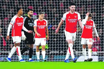 Pasukan Arsenal gagal memenangi kejuaraan pada musim 2023/24 walaupun menduduki tempat pertama pada Hari Krismas. 