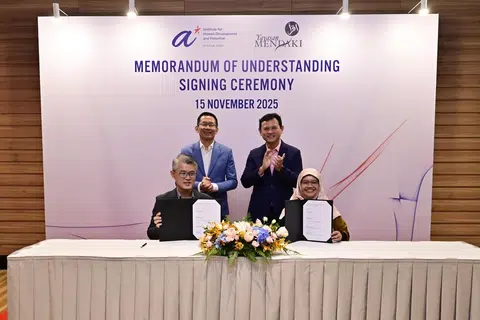 MOU, Mendaki, meterai, kanak,kanak, belia