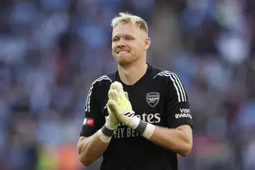 PRESTASI TINGGI: Aaron Ramsdale merupakan salah seorang pemain terpenting Arsenal musim lalu, dengan memperoleh 14 ‘clean sheet’.