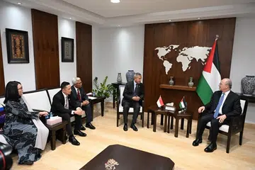 Vivian, bantuan S’pura, Penguasa Palestin bina keupayaan 