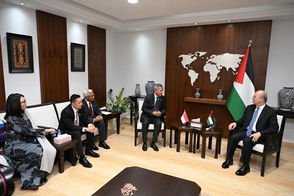 Vivian, bantuan S’pura, Penguasa Palestin bina keupayaan 