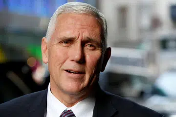 BINCANG PERKARA SENSITIF: Encik Mike Pence dikatakan menggunakan akaun e-mel peribadinya beberapa kali untuk membincangkan perkara-perkara sensitif dan mengenai isu keselamatan dalam negeri. - Foto REUTERS