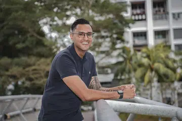 MAHU JADI PEGUAM: Encik Nabil Saeed kini mahasiswa undang-undang di sebuah universiti. Beliau tidak membenarkan perkara masa lalu menghalang impiannya untuk menjadi seorang peguam.