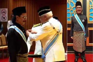 Pelakon komedi, Imuda, antara 103 penerima anugerah Darjah Kebesaran, Bintang dan Pingat Kehormat Negeri pada 2024.