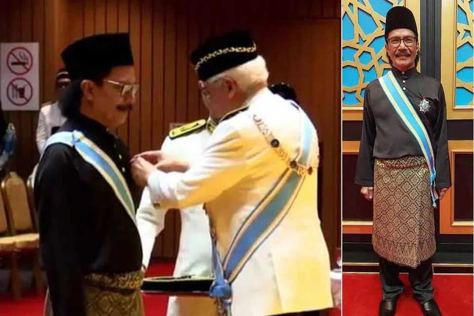 Pelakon komedi, Imuda, antara 103 penerima anugerah Darjah Kebesaran, Bintang dan Pingat Kehormat Negeri pada 2024.