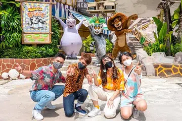 LAWATAN MENARIK: Lawatlah 'Madagascar: A Crate Adventure' untuk satu perjalanan bot terakhir sebelum ia ditutup pada 28 Mac. - Foto LAMAN RWS