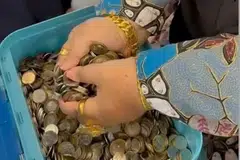 duit Raya, tradisi Raya, permainan duit syiling