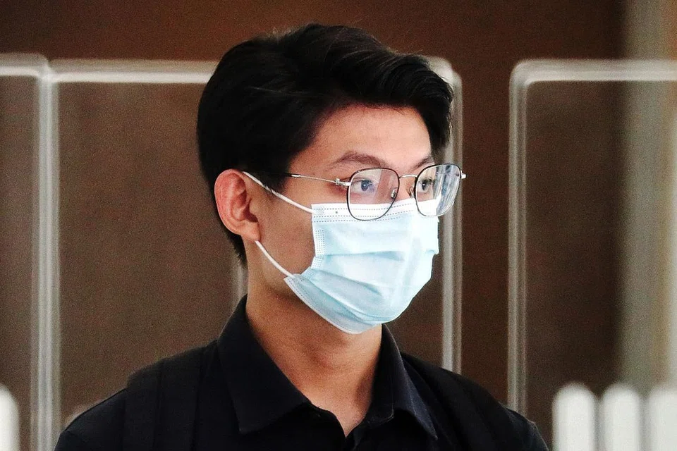 JATUH HUKUMAN: Lee Hern Sing (gambar), 20 tahun, juga perlu berada di dalam rumah dari 11 malam hingga 6 pagi setiap hari dan melakukan 40 jam khidmat masyarakat.