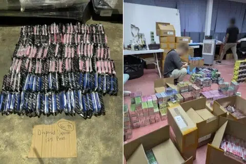 Singapore, vape, HSA, Mandai warehouse
