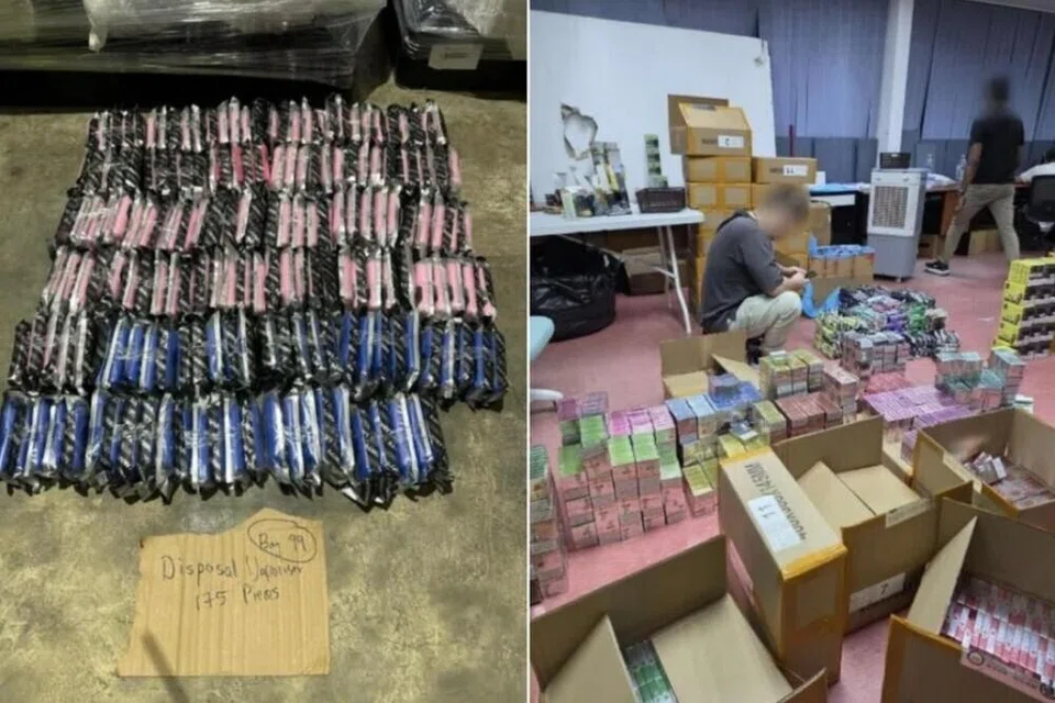 Singapore, vape, HSA, Mandai warehouse