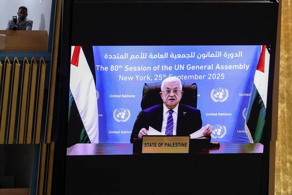 Presiden Negara Palestin, Encik Mahmoud Abbas, PBB