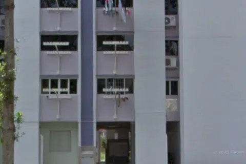 Cik Nur Natasha Imran menggunakan Google Street View untuk melihat jendela arwah neneknya, Allahyarhamha Hajjah Asmah Sheikh Ally, pada 2017, yang masih terbuka dengan jemuran baju yang tersidai.