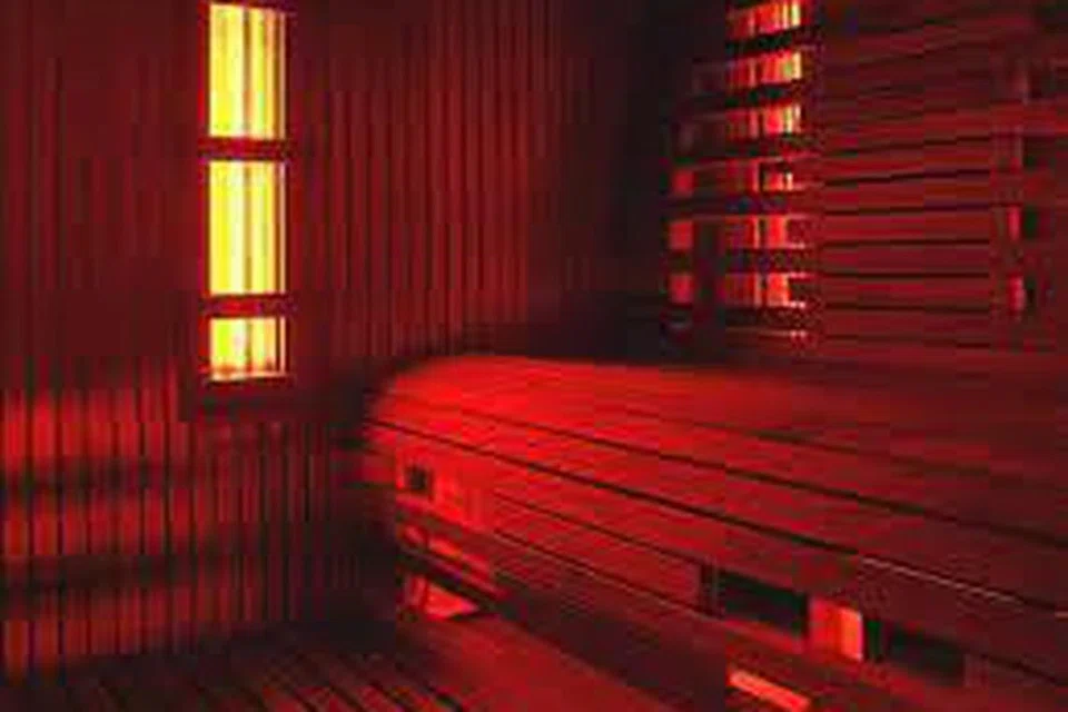 Sauna inframerah yang terdapat di Hotel Lucknow.