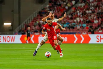 Singa, bola sepak, perlawanan ujian lawan M’sia, Myanmar 