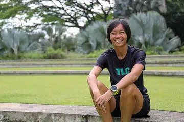 BELAJAR BERLARI: Liew (atas) di samping beberapa pakar larian lain akan berkongsi pelbagai topik seperti cara berlatih dengan berkesan dan mencegah kecederaan biasa. - Foto ihsan LIEW WEI YONG