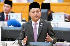 Aznan Tamin, konvensyen politik, Johor, petugas media