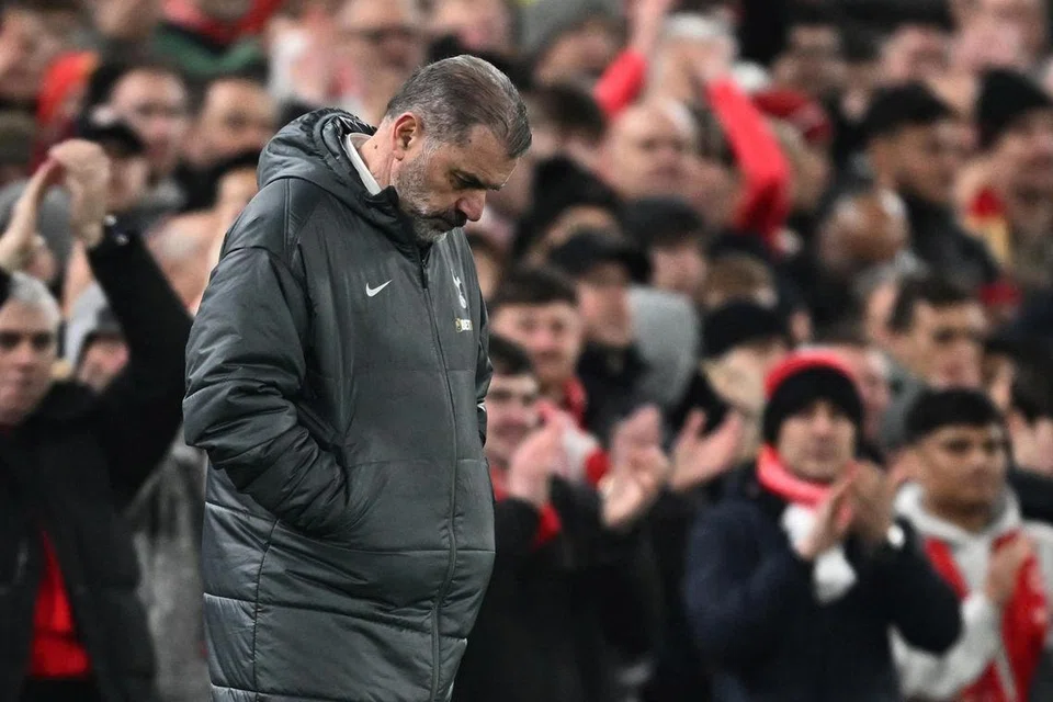 Pengurus Tottenham Hotspur, Ange Postecoglou, tidak mampu menahan kekecewaannya di akhir perlawanan menentang Liverpool di saingan separuh akhir Piala Carabao. 