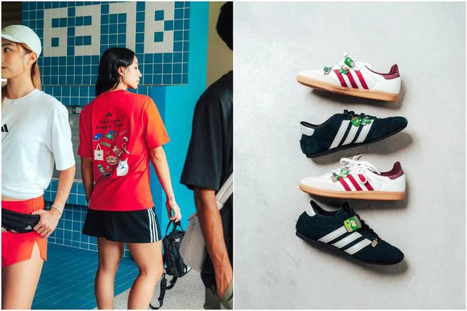 Lengkapkan kasut anda dengan pin dan aksesori kasut ‘Made For You’ ($12 setiap satu), diinspirasikan daripada pelbagai cara hidangan Milo dan unsur ikonik Adidas.
