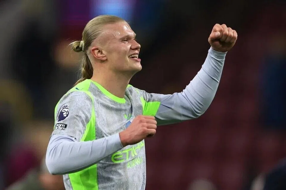 Erling Haaland, Liga Perdana England (EPL), Pep Guardiola, Manchester City, Burnley