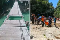 jambatan runtuh flores, pelancong austria maut, keselamatan pelancongan indonesia