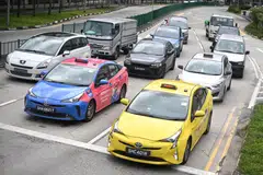 Sekitar 16 peratus teksi di sini masih menggunakan diesel.