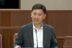 BERUCAP DI PARLIMEN: Encik Chee Hong Tat berkata penggalakan pelaburan telah menjadi asas pertumbuhan ekonomi Singapura selama ini.