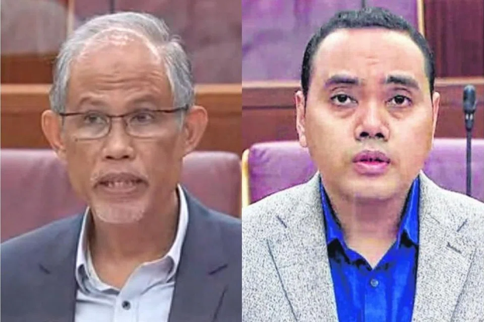 Menteri Bertanggungjawab bagi Ehwal Masyarakat Islam Masagos Zulkifli Masagos Mohamad dan Anggota Parlimen Encik Zhulkarnain Abdul Rahim (GRC Chua Chu Kang).