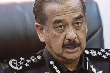 Ketua Polis Malaysia, Tan Sri Razarudin Husain.