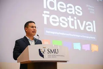 MOE, Desmond Lee,  Menteri Pendidikan, Pesta Idea, SMU