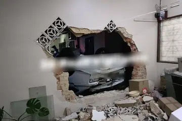 Malaysia, Johor Bahru, rempuh, kereta