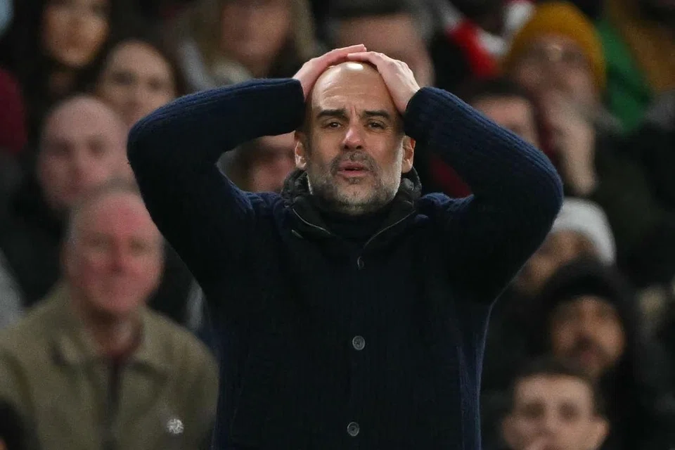 Pengurus Manchester City, Pep Guardiola, berkata beliau kesal dengan prestasi pasukannya dalam 25 minit terakhir perlawanan. 