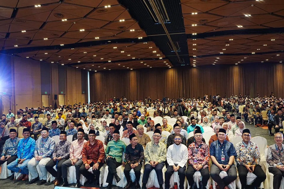 Lebih 1,000 peserta dari pemimpin dan kakitangan masjid, sukarelawan dan rakan komuniti menghadiri Persidangan Sektor Satu Masjid (OMS) 2025 pada 8 Februari di Singapore Expo. 